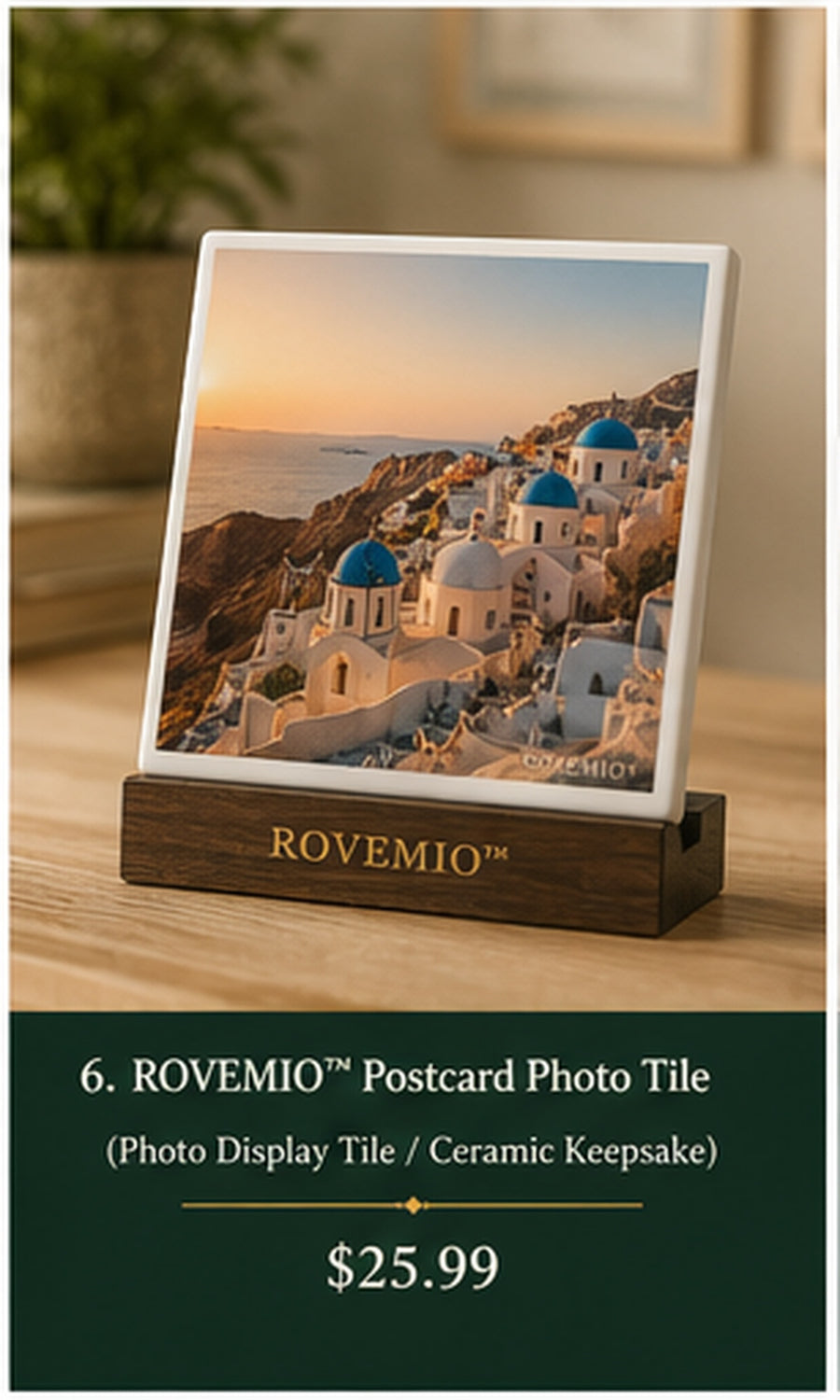 Postcard Photo Tile