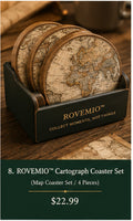 Cartograph Coaster Set
